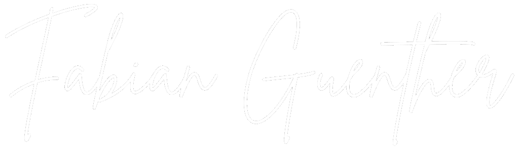 Unterschrift von Fabian Günther als digitales Signaturlogo